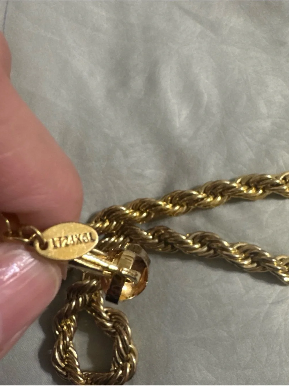 24k Gold Plated Rope Chain Necklace - Classic Men’s Jewelry